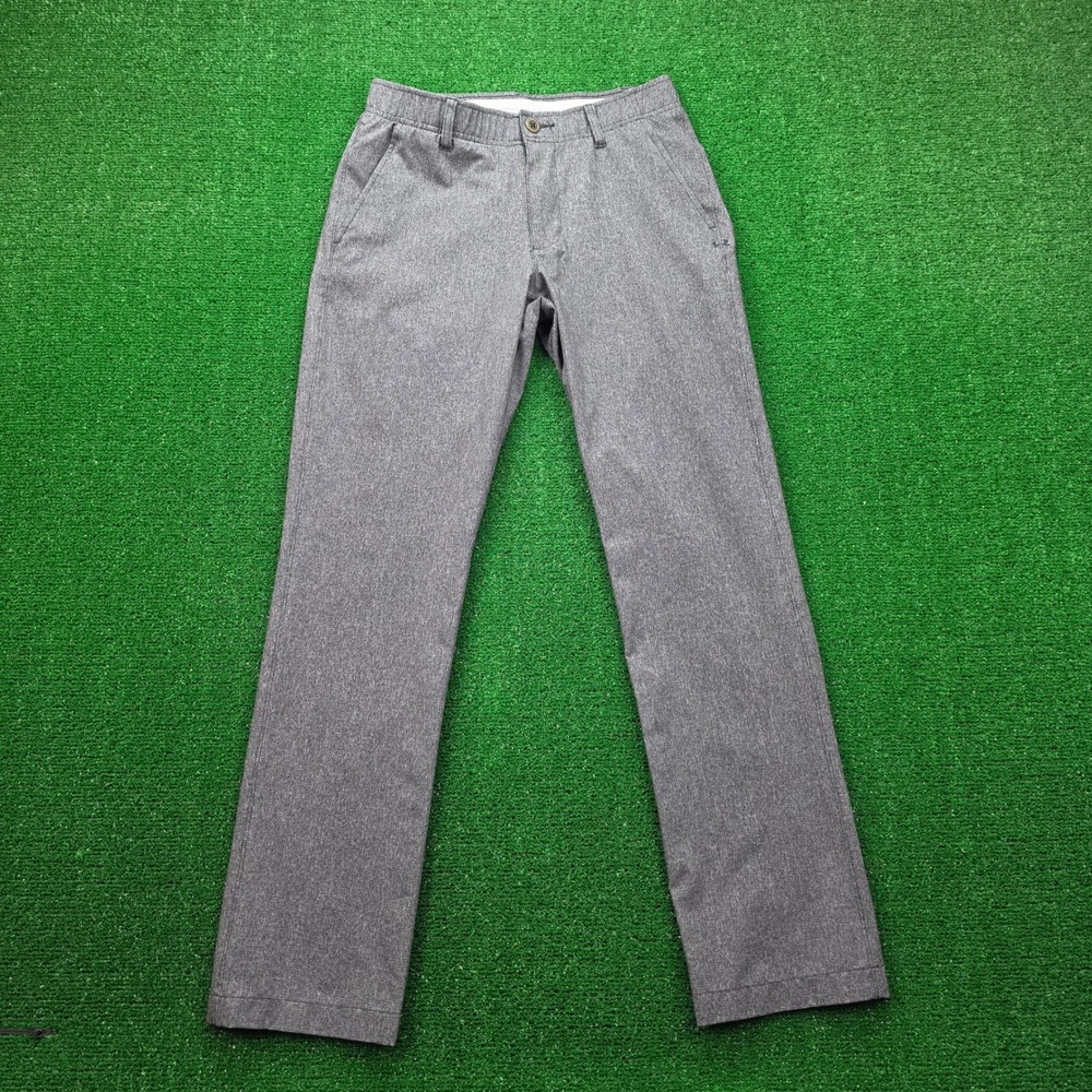 Under Armour Matchplay Performance Golf Pants Mens 30x32 Dark Gray Chino Casual